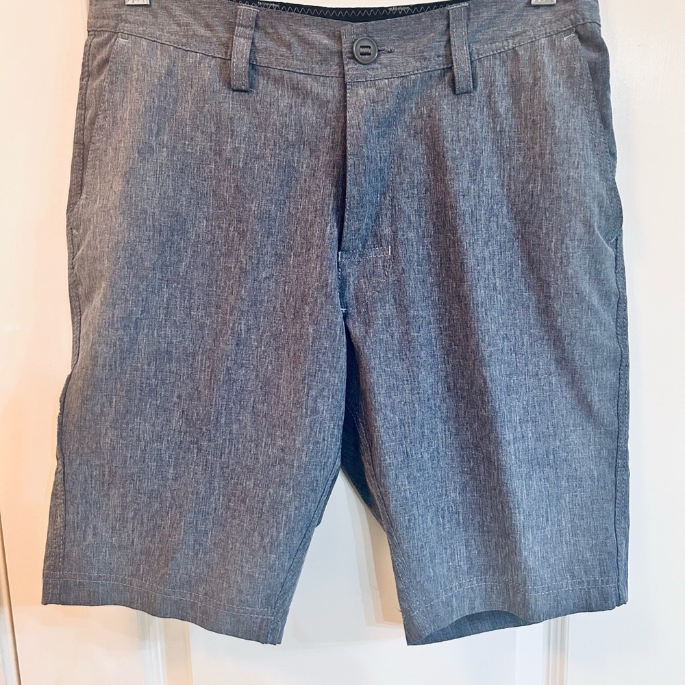 Quiet Storm Surf Shop Blue/Gray Shorts